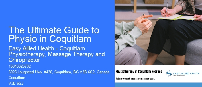 The Ultimate Guide to Physio in Coquitlam