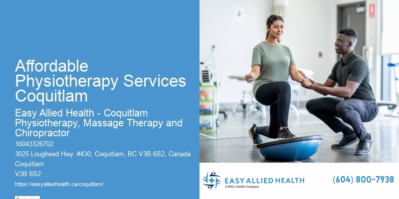 Affordable Physiotherapy Services Coquitlam Sports Physiotherapy Specialists