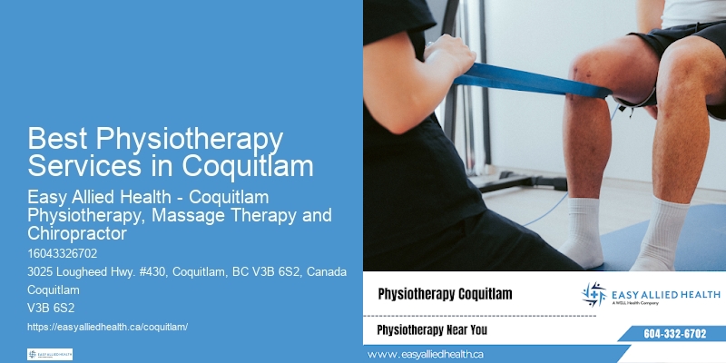 Highly Rated Physio Clinics Best Physiotherapy Services in Coquitlam