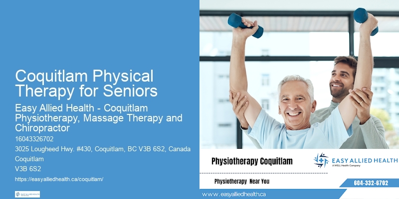 Coquitlam Physical Therapy for Seniors Post-Injury Physical Therapy