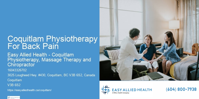 Acute Injury Physiotherapy Coquitlam Physiotherapy For Back Pain