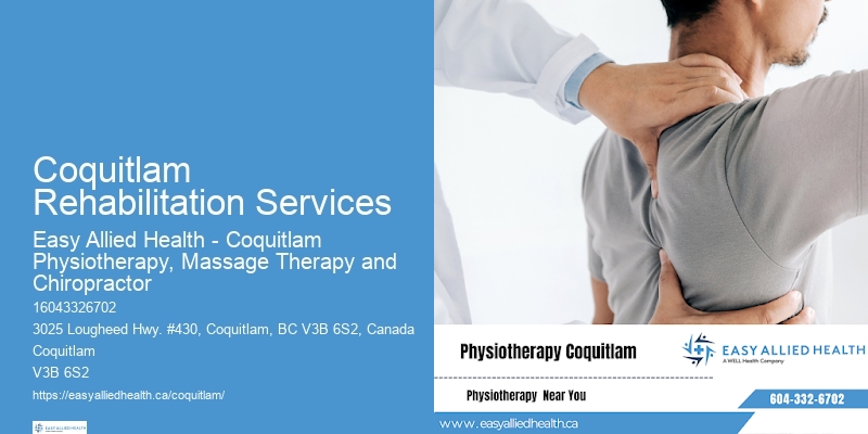 Physiotherapy Services for Seniors Coquitlam Rehabilitation Services