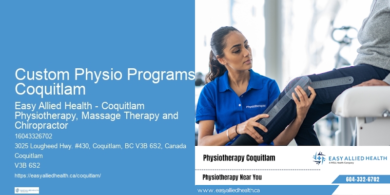 Custom Physio Programs Coquitlam Advanced Physical Therapy Solutions