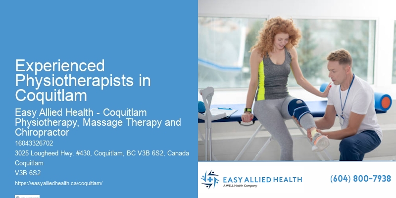 Experienced Physiotherapists in Coquitlam Post-Injury Physical Therapy