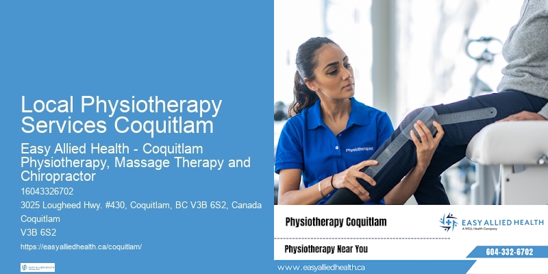 Local Physiotherapy Services Coquitlam Injury Rehabilitation Physiotherapy