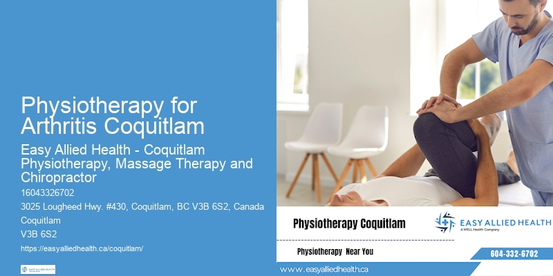Physiotherapy for Arthritis Coquitlam Physiotherapy for Sports Injuries