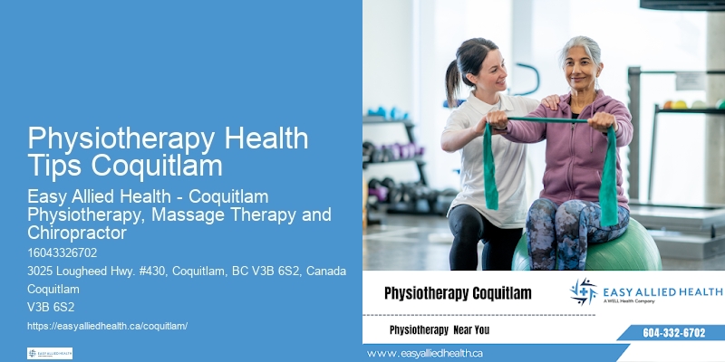 Senior Physiotherapy Physiotherapy Health Tips Coquitlam