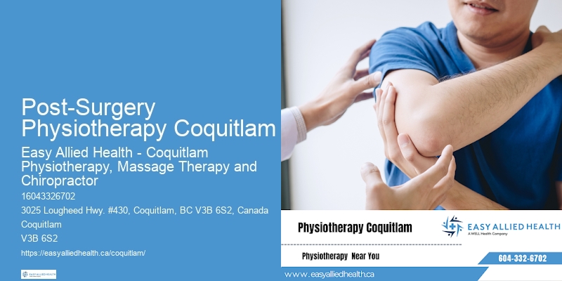 Post-Surgery Physiotherapy Coquitlam Professional Physio