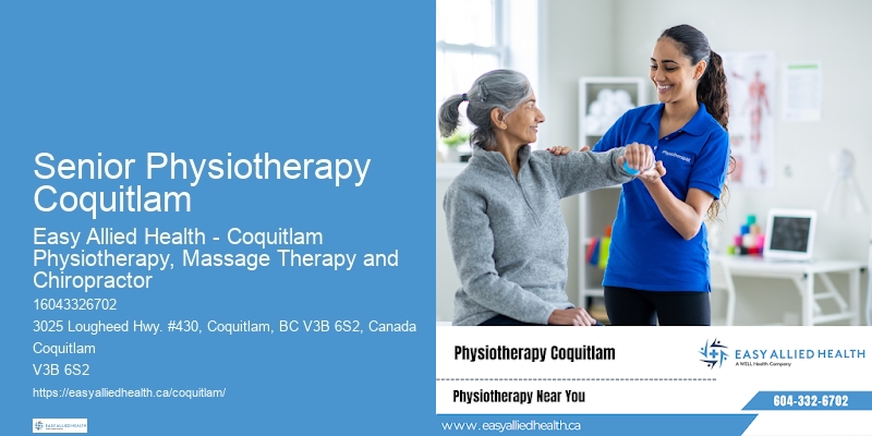 Injury Recovery Senior Physiotherapy Coquitlam