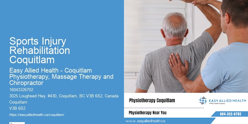 Sports Injury Rehabilitation Coquitlam Physiotherapy and Wellness Center