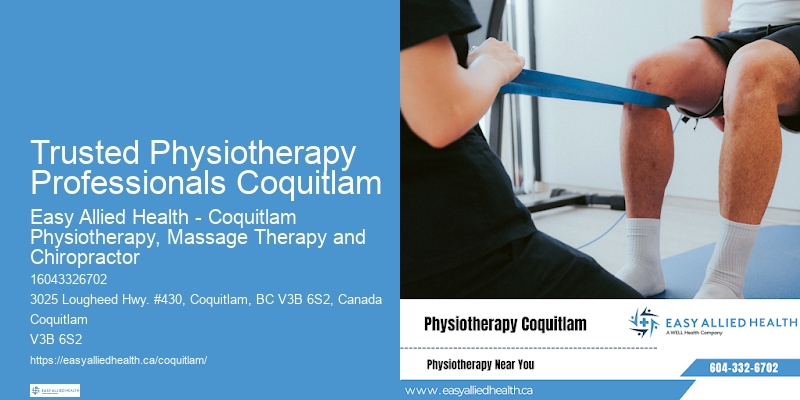 Trusted Physiotherapy Professionals Coquitlam Physiotherapists Near Me