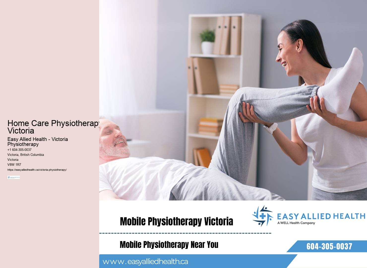 Accessible In-Home Physiotherapy Victoria