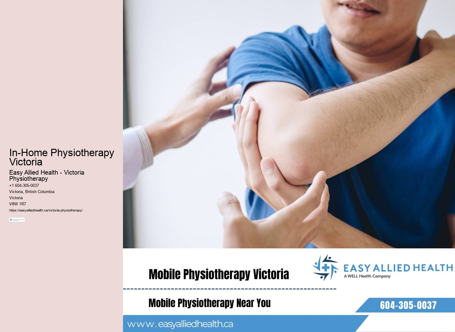 Skilled Victoria Mobile Physiotherapist Team Providing Support