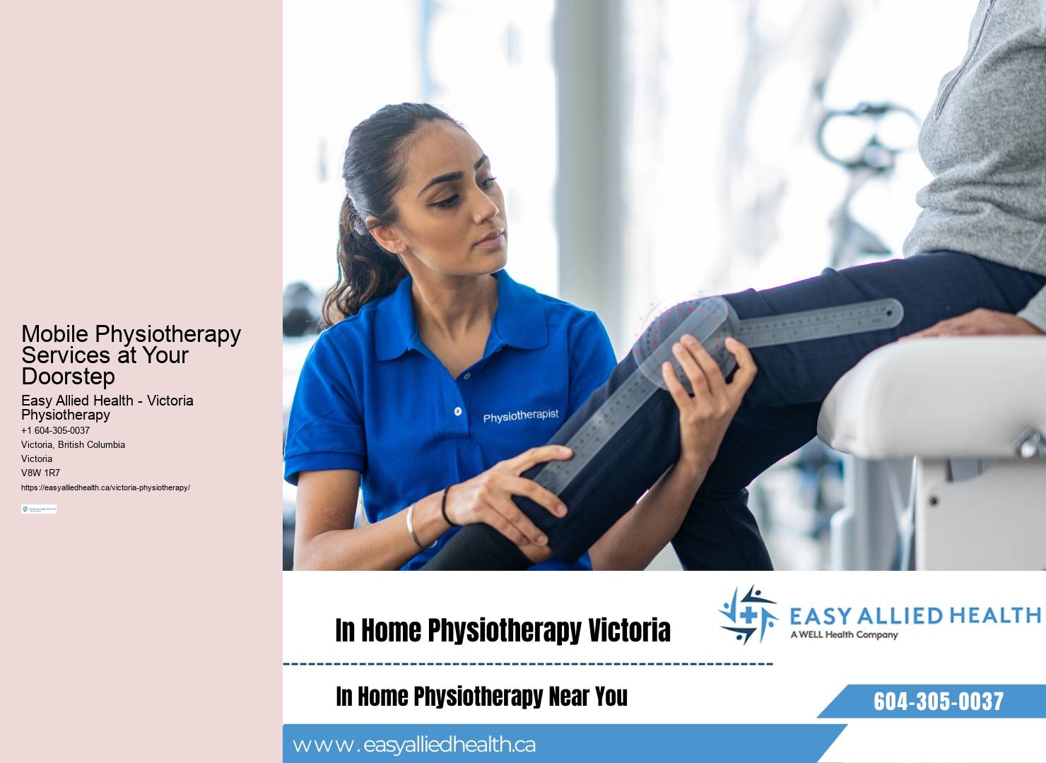 Personalized Home Physiotherapy Solutions Victoria