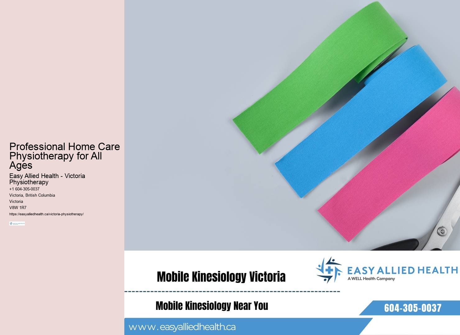 Victoria Physiotherapy at Home: Your Path to Recovery, Your Space