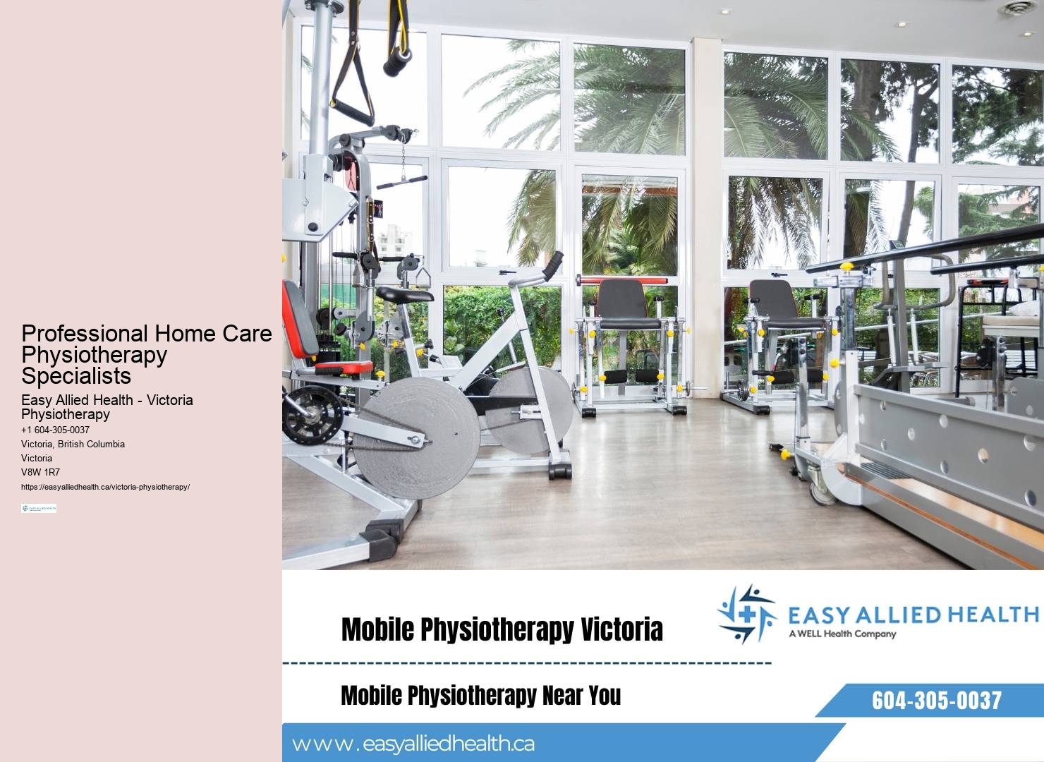 Convenient Physiotherapy Solutions: Making Wellness Accessible