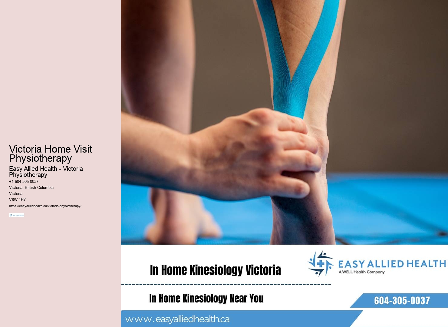 Victoria Home Health Physiotherapy: Your Well-being Matters