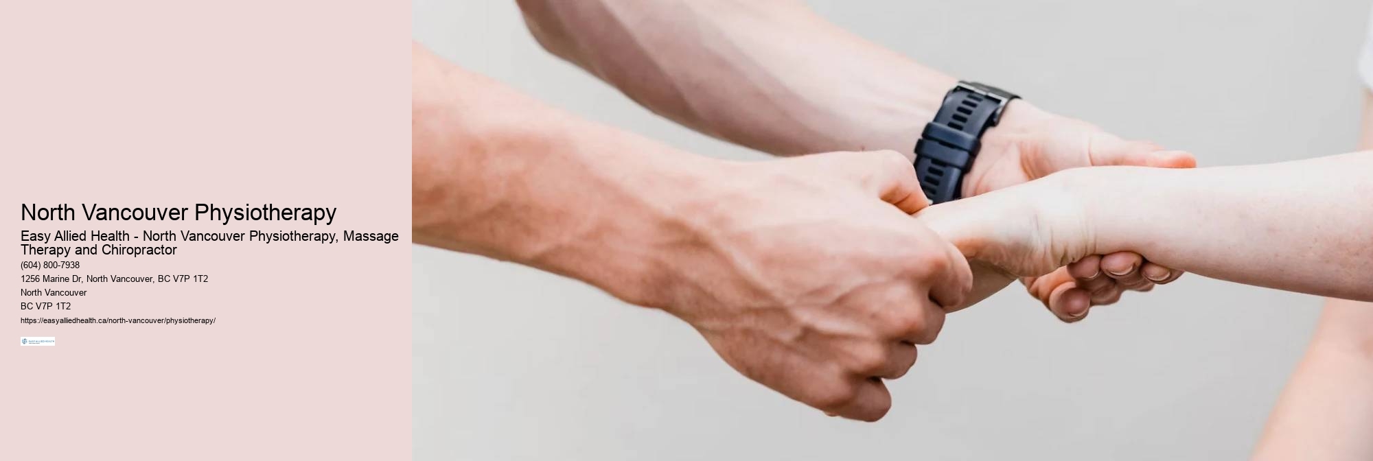 North Vancouver Physiotherapy