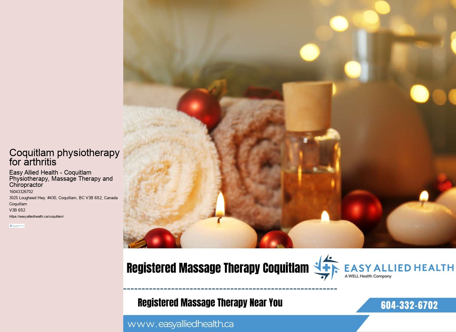 Home physiotherapy Coquitlam