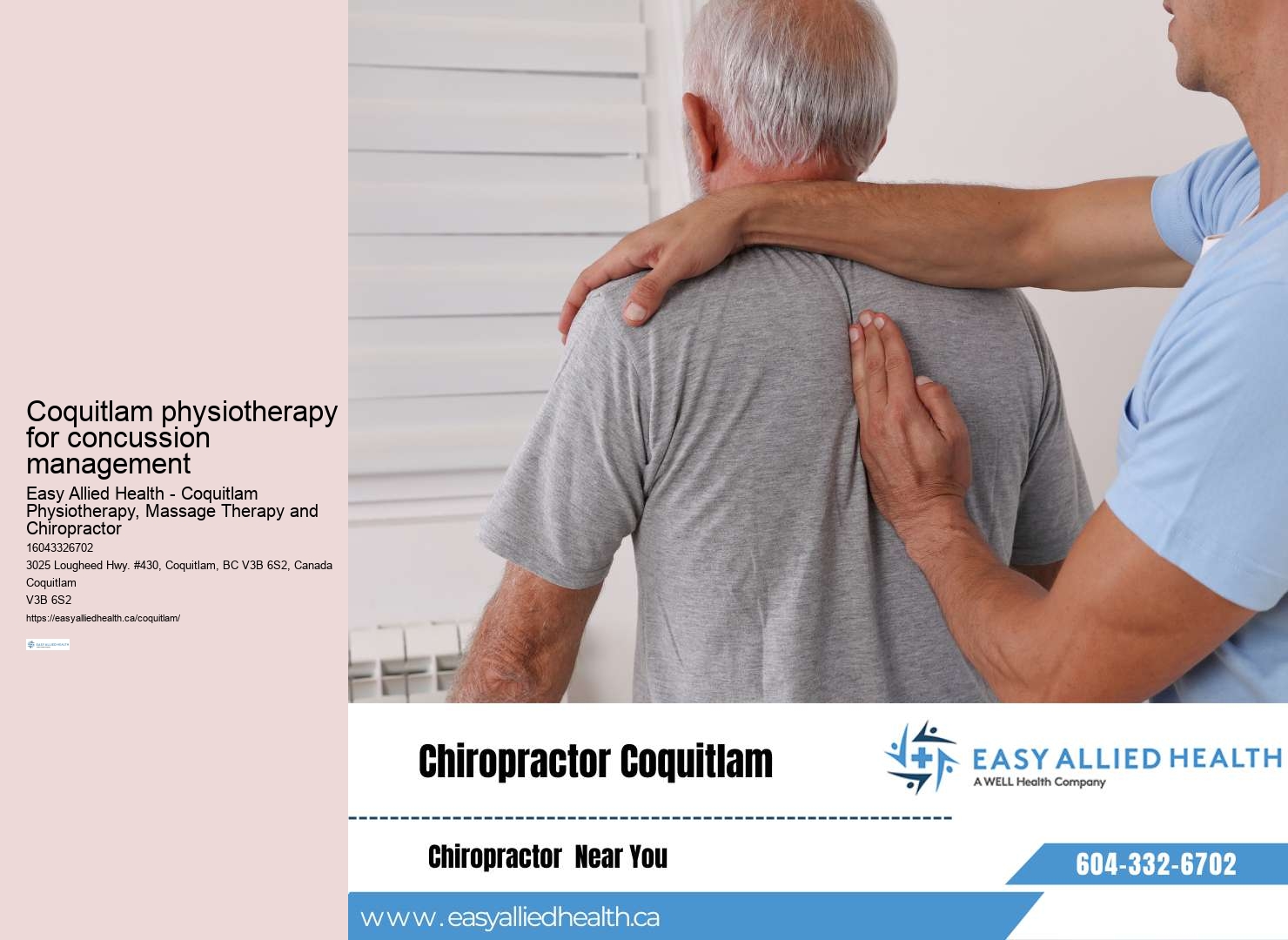 Coquitlam physiotherapy for stress management