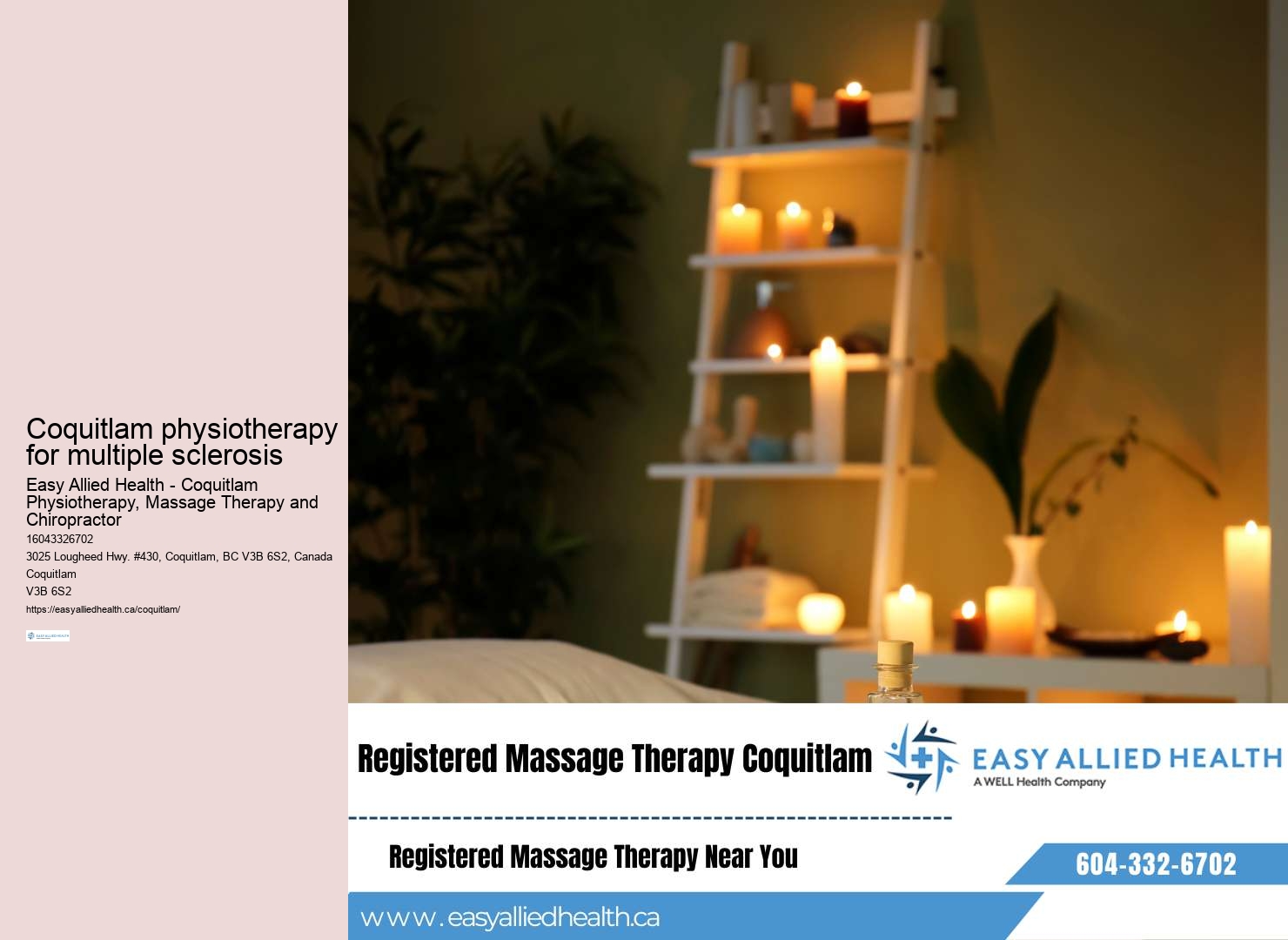 Affordable pediatric physiotherapy Coquitlam