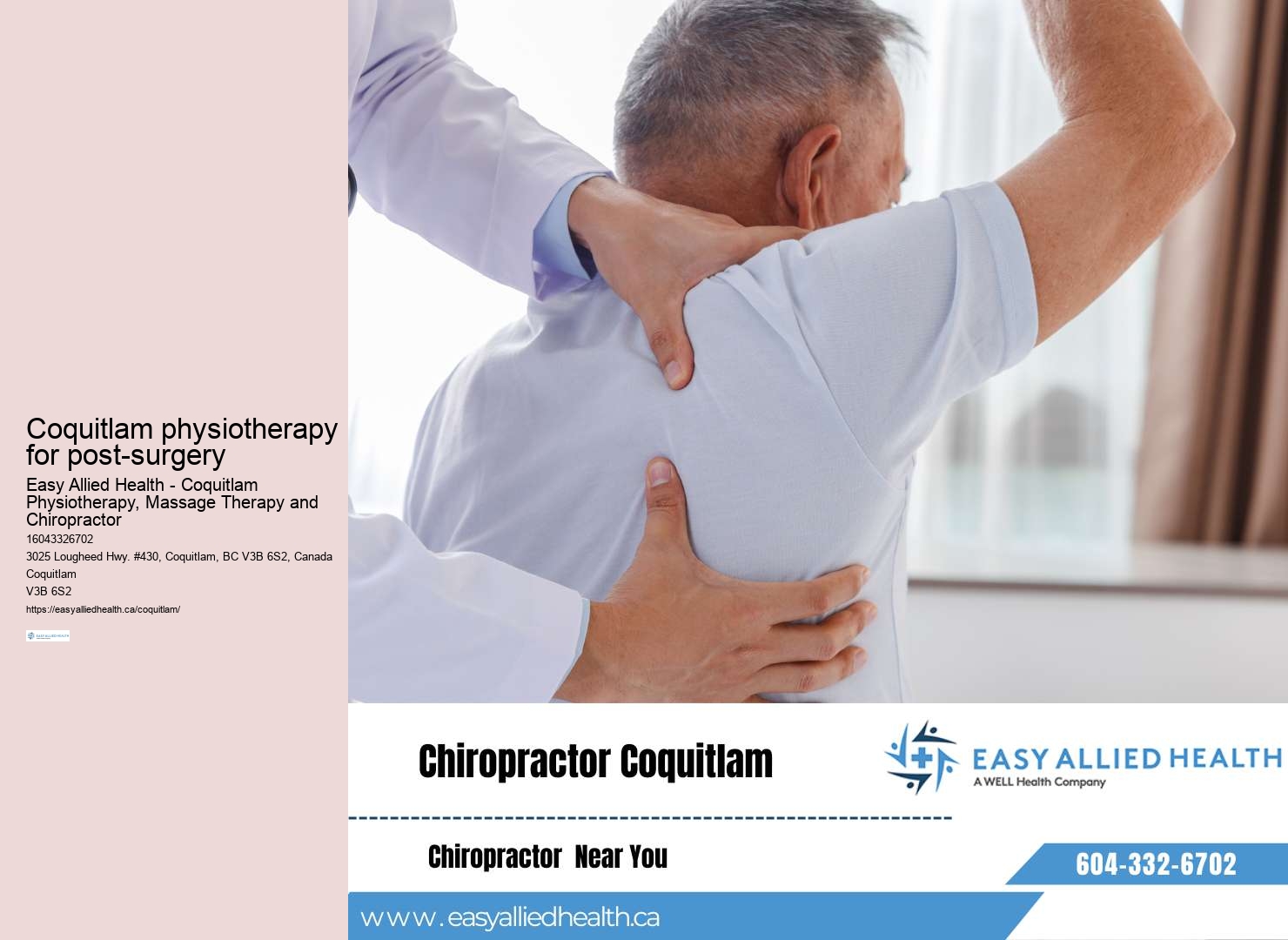 Holistic physiotherapy approaches Coquitlam