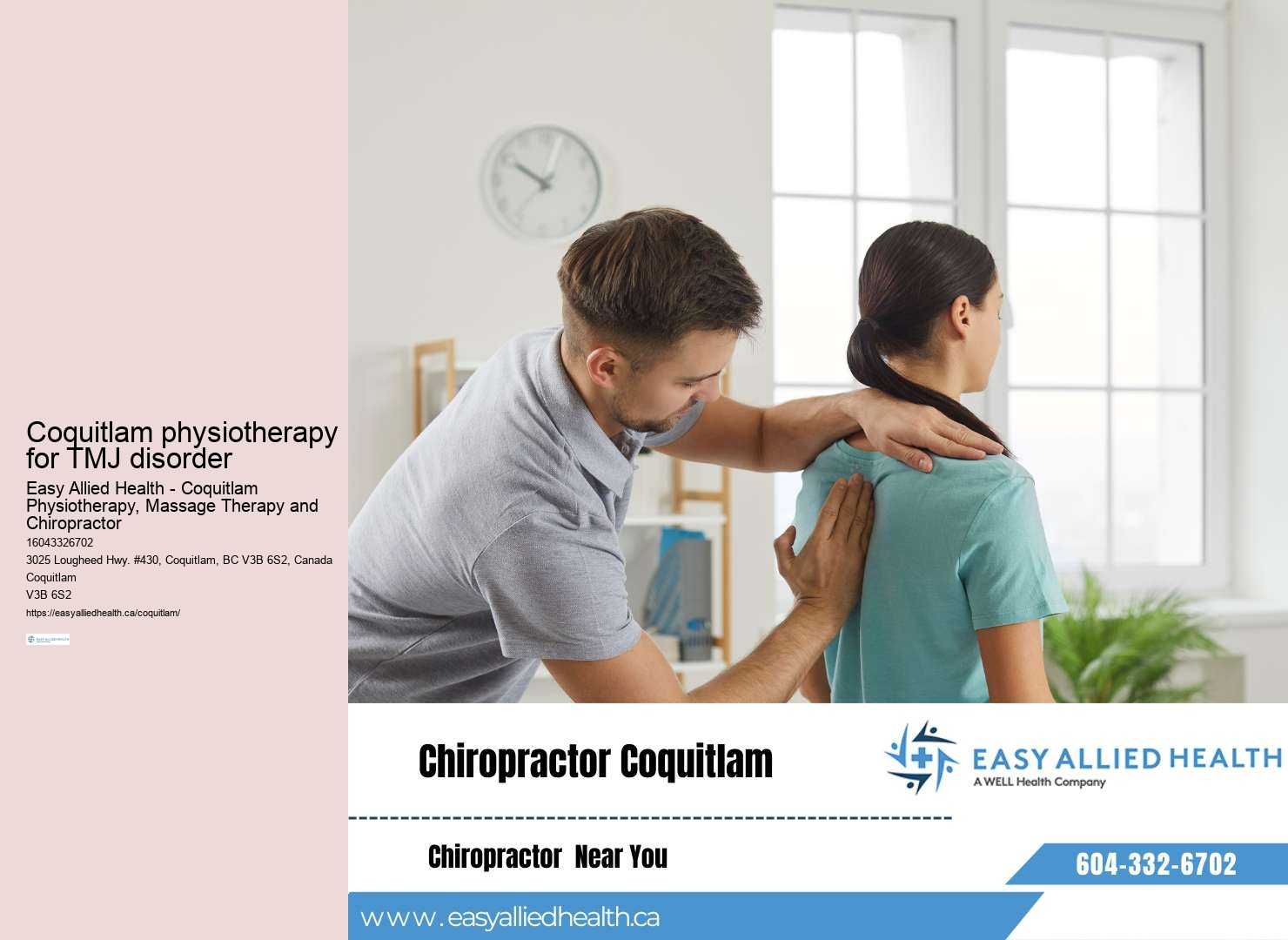 Pediatric physiotherapist Coquitlam