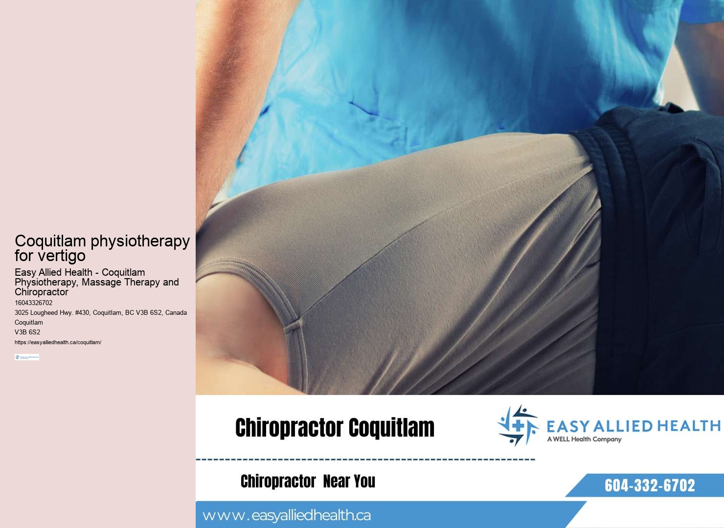 Coquitlam physiotherapy for joint replacement recovery