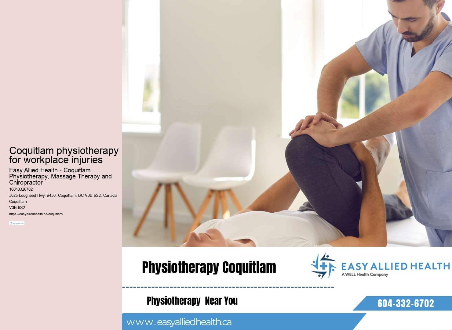 Quality pediatric rehabilitation services Coquitlam