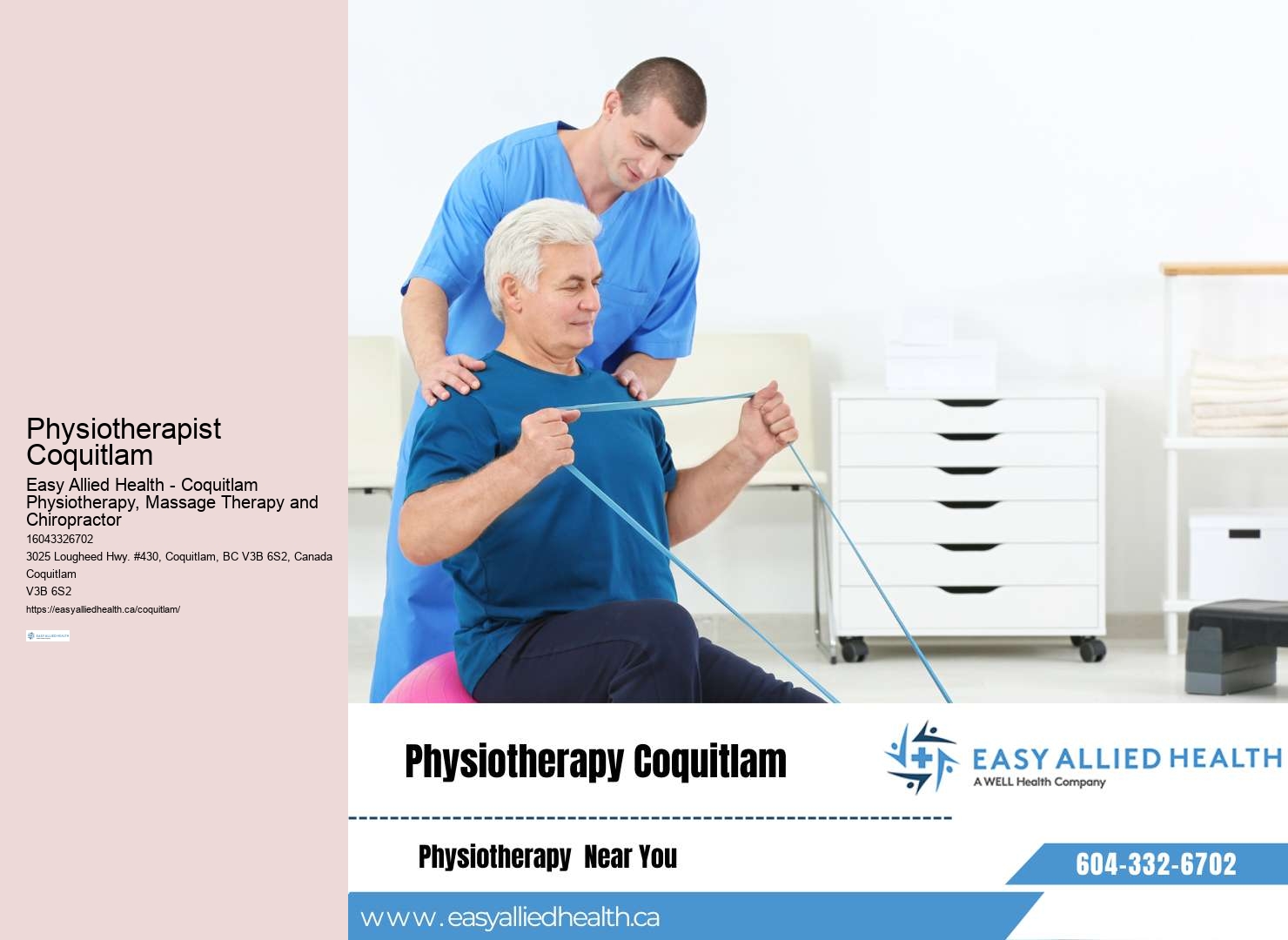 Coquitlam physiotherapy for Parkinson's disease