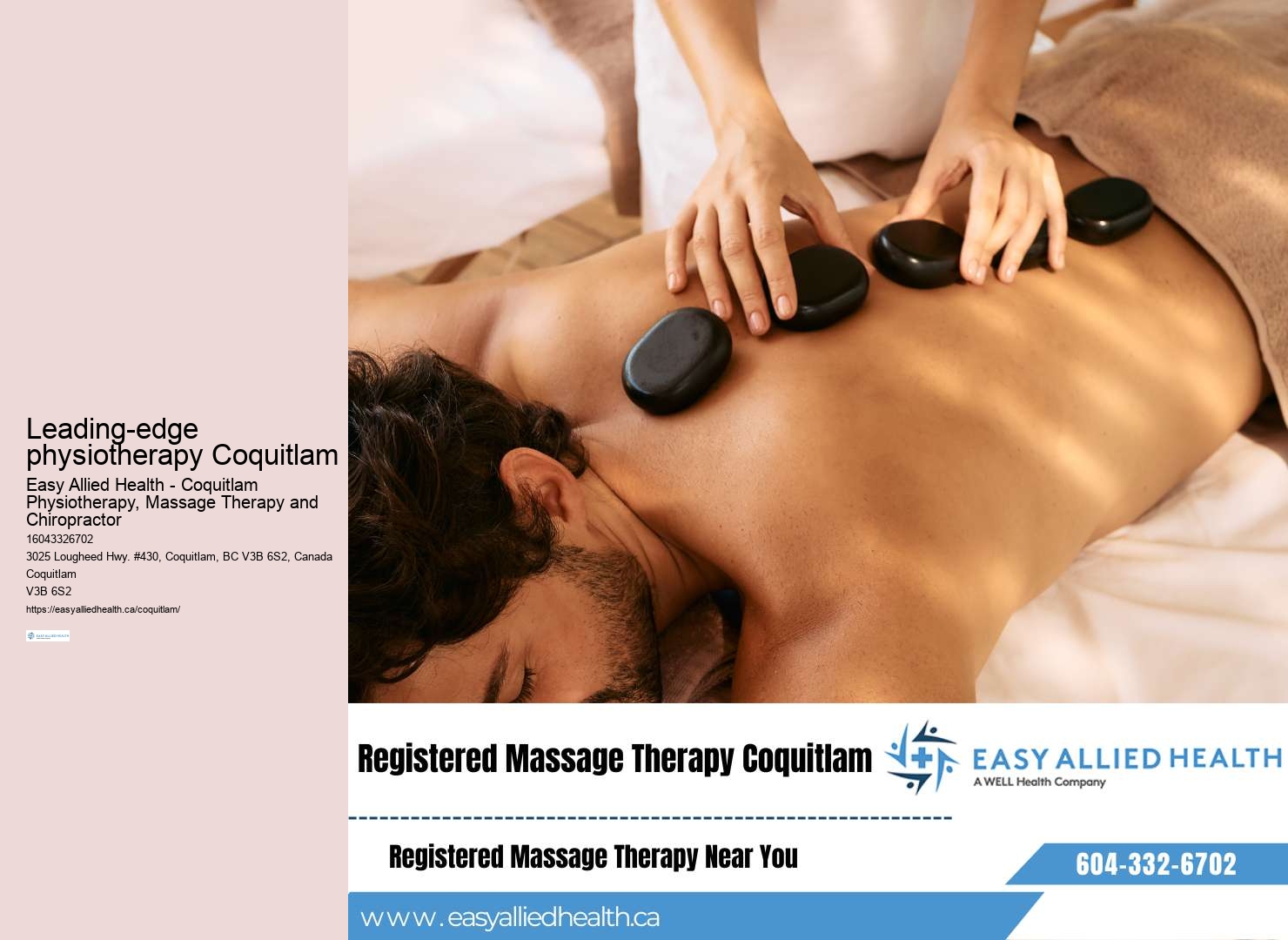 Coquitlam physiotherapy for functional training