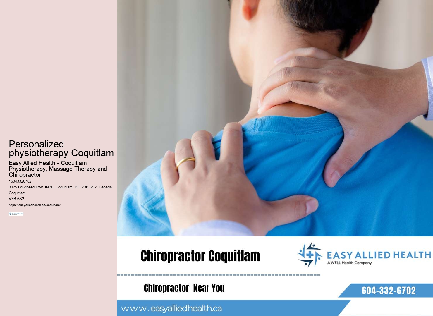 Certified sports injury specialists Coquitlam