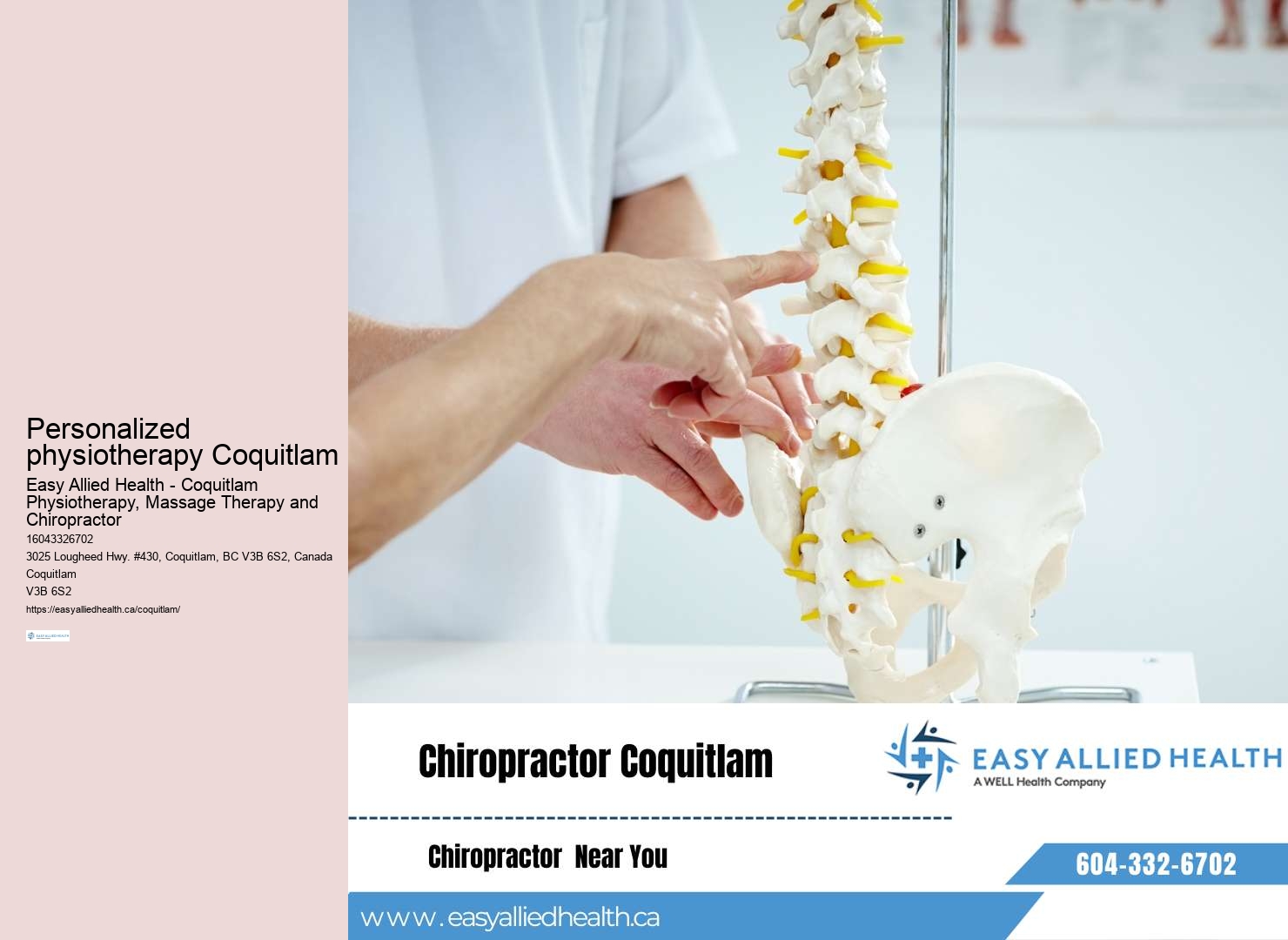Coquitlam physiotherapy rehabilitation