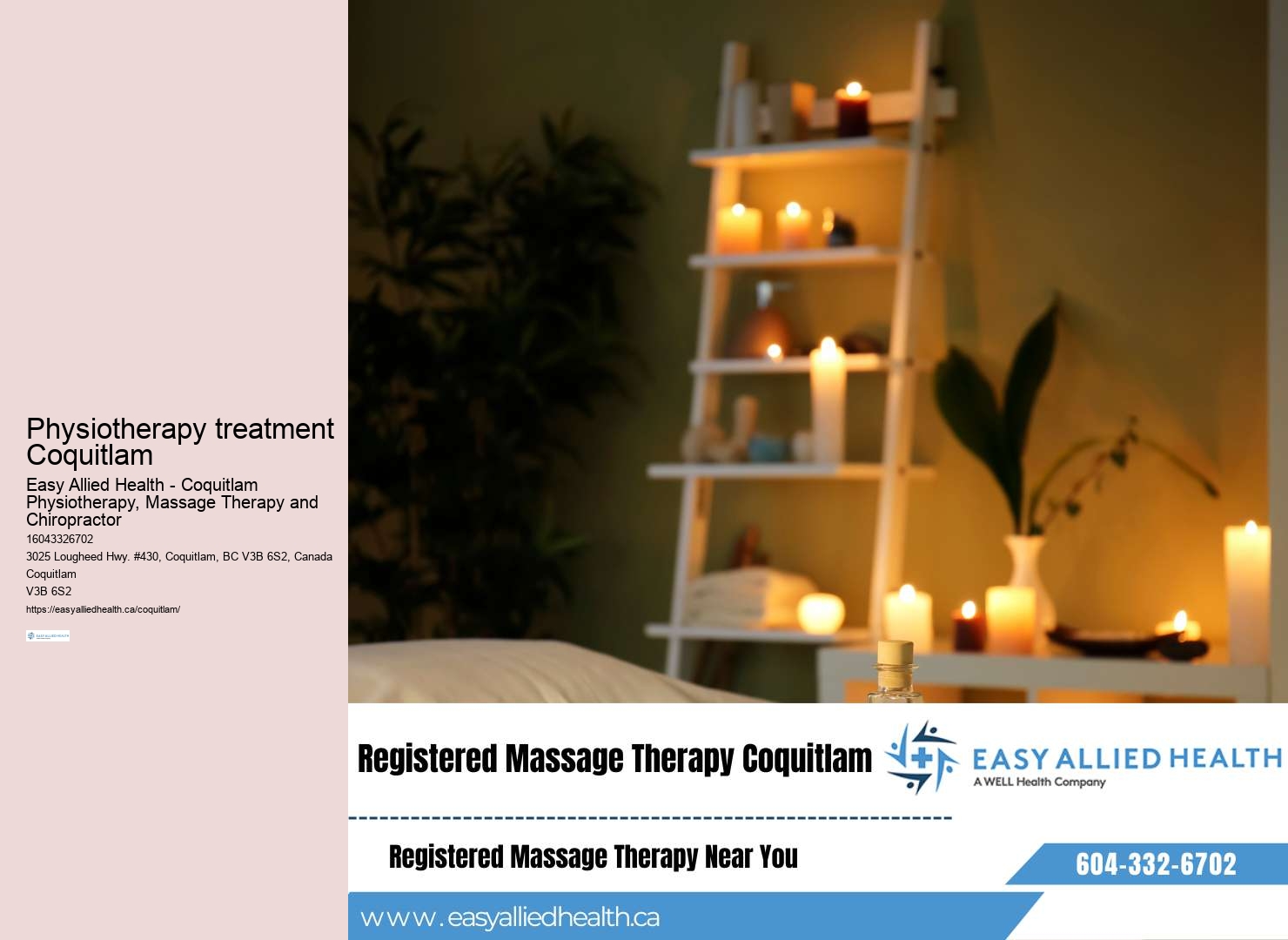 State-of-the-art physiotherapy facility Coquitlam