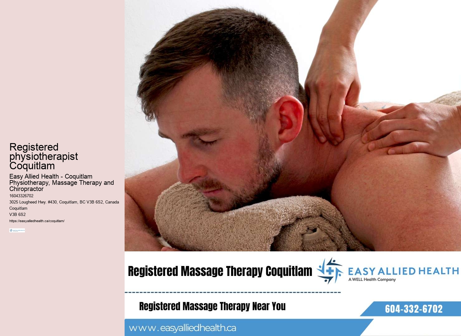 Physiotherapy centers Coquitlam