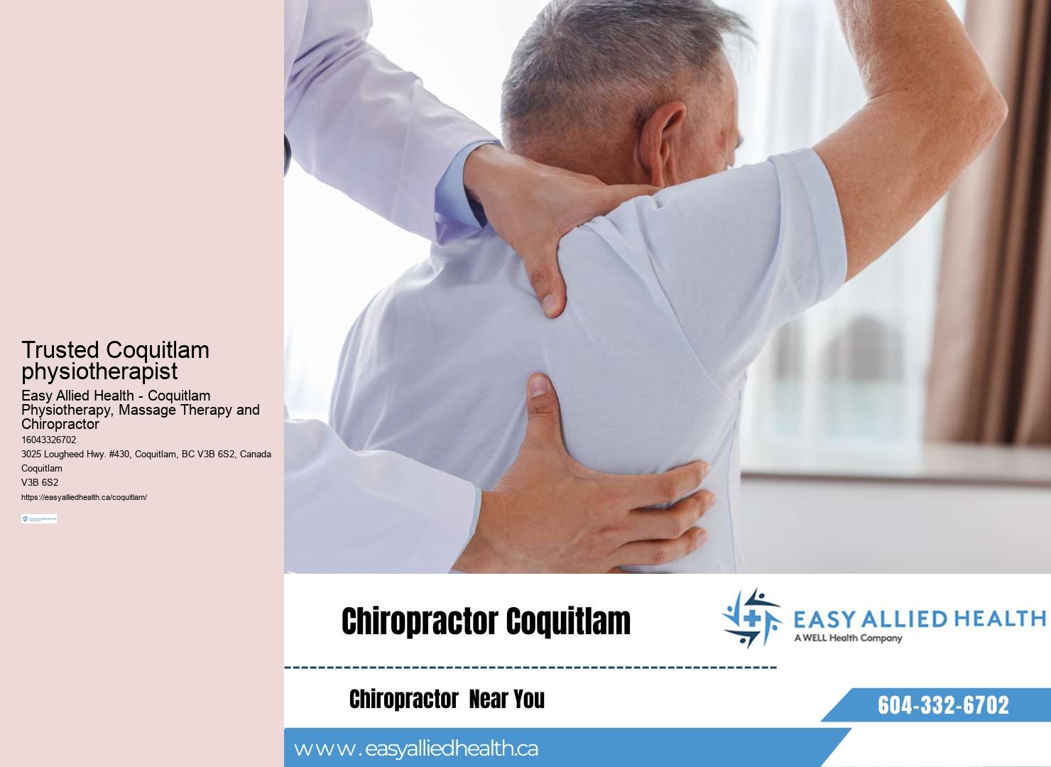 Coquitlam physiotherapy for whiplash