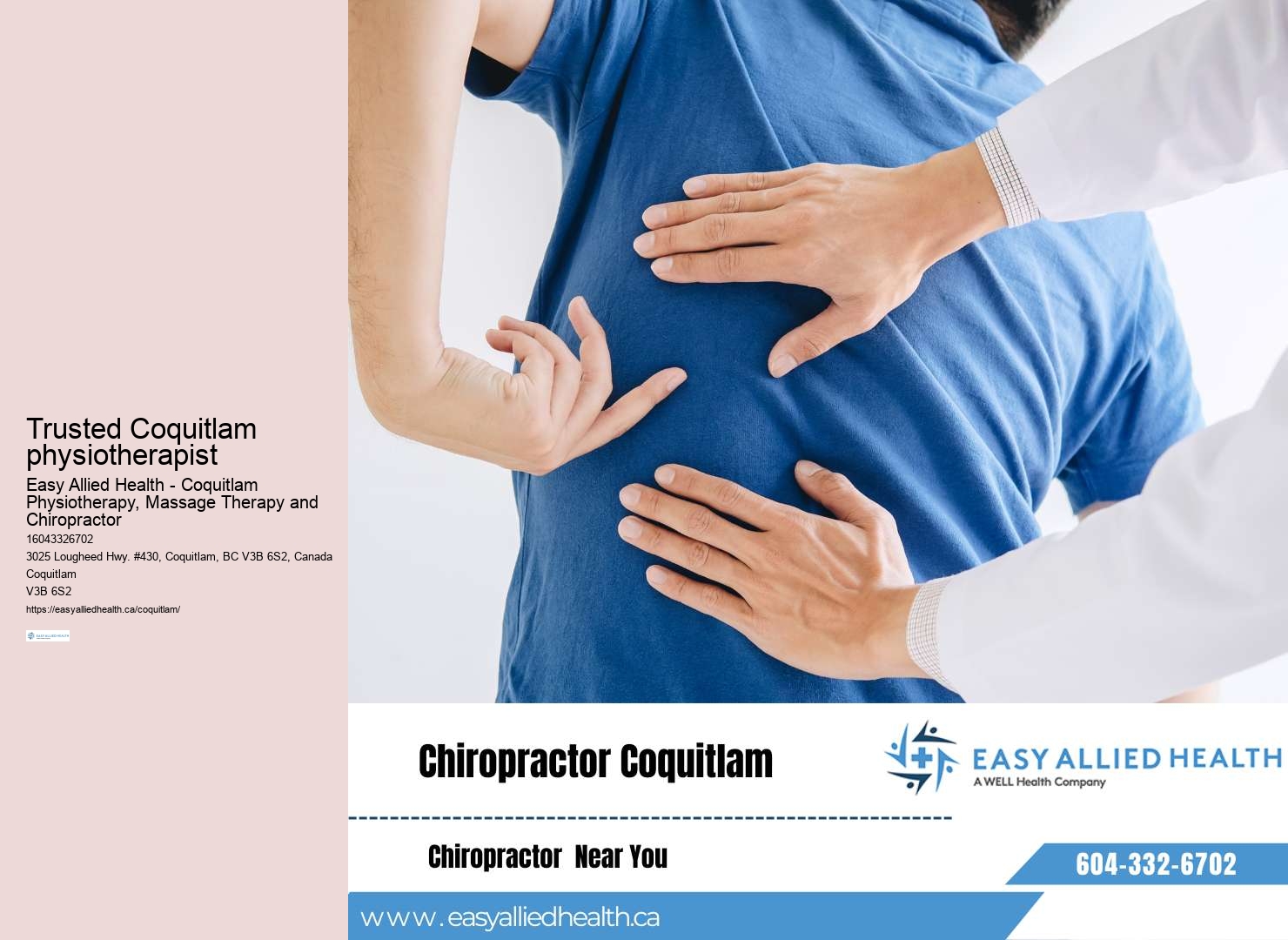 Advanced rehabilitation techniques Coquitlam