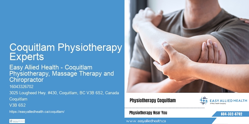 Coquitlam Physiotherapy Experts Physiotherapy Services