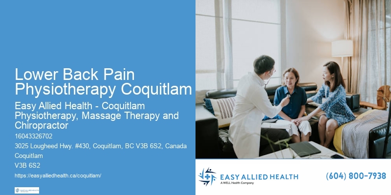 Pain Management Lower Back Pain Physiotherapy Coquitlam