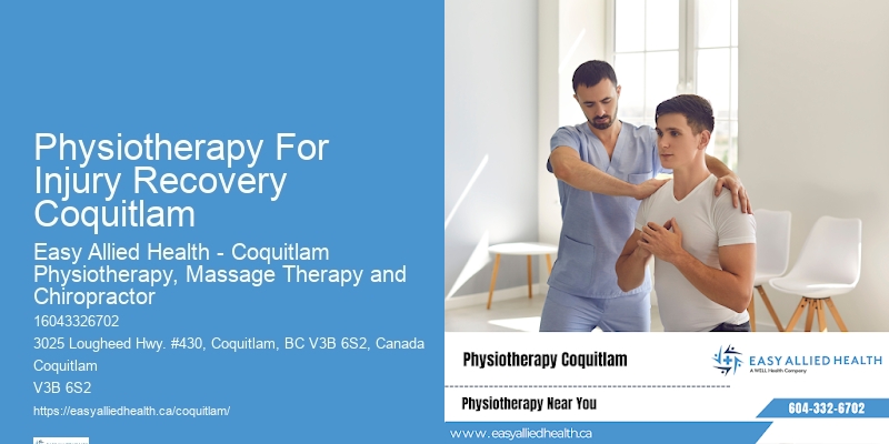 Professional Physiotherapists Physiotherapy For Injury Recovery Coquitlam