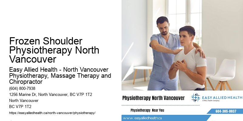 Physio for Kids Frozen Shoulder Physiotherapy North Vancouver
