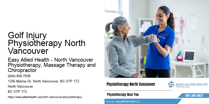 Proactive Injury Prevention Golf Injury Physiotherapy North Vancouver