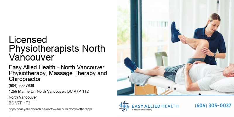 Comprehensive Pain Therapy Licensed Physiotherapists North Vancouver