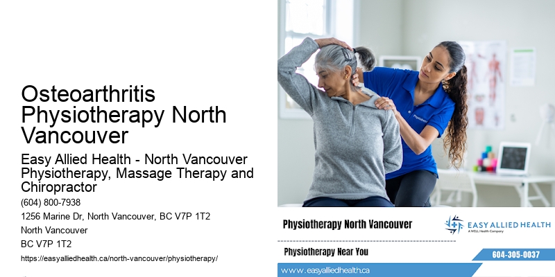 Daily Physiotherapy Sessions Osteoarthritis Physiotherapy North Vancouver