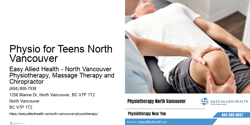 Adaptive Physio Programs Physio for Teens North Vancouver