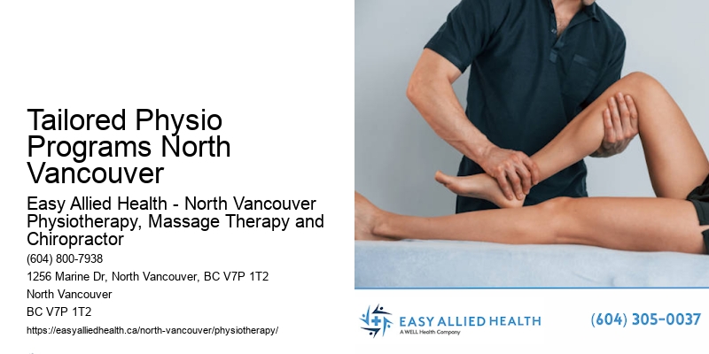 Muscle Recovery Tailored Physio Programs North Vancouver