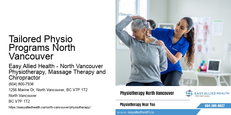 Tailored Physio Programs North Vancouver Physio