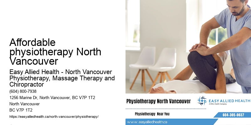 Preventative physiotherapy Affordable physiotherapy North Vancouver