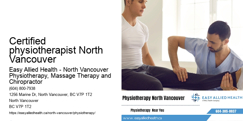 Certified physiotherapist North Vancouver physio center