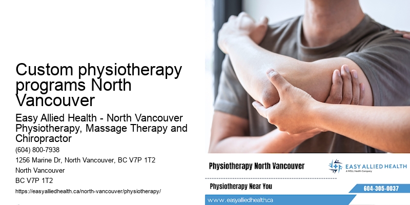 Custom physiotherapy programs North Vancouver physiotherapy services for athletes